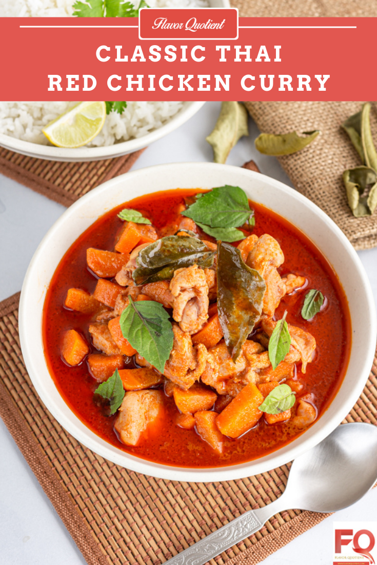 Thai Red Curry - Flavor