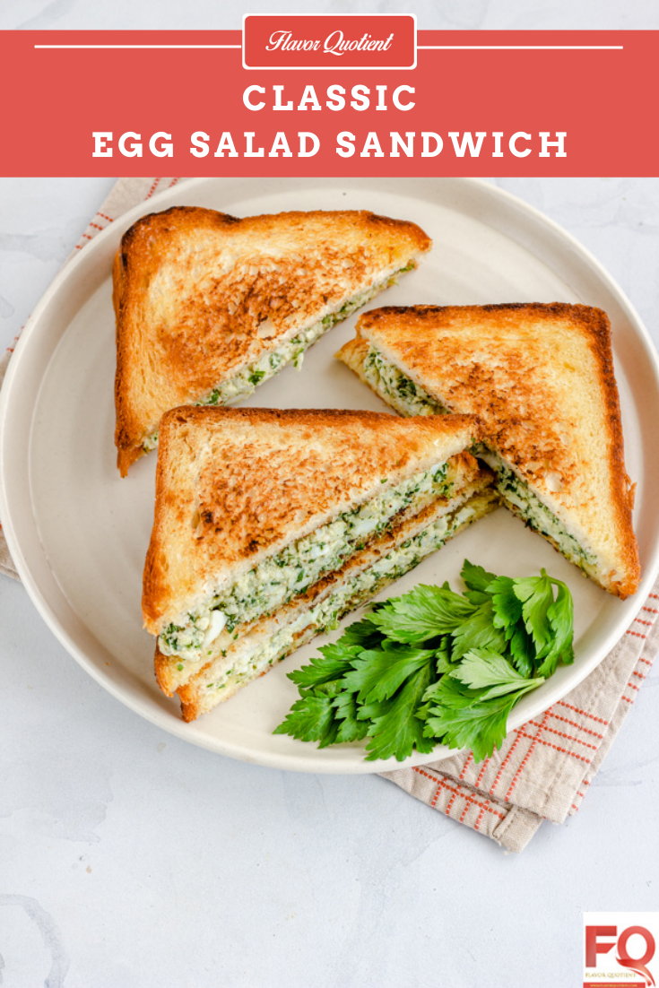Quick and Easy Egg Salad Sandwich Recipe