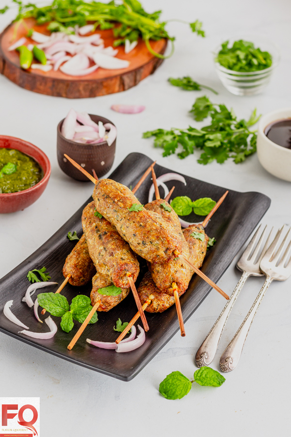 Chicken Seekh Kabab Recipe | Flavor Quotient