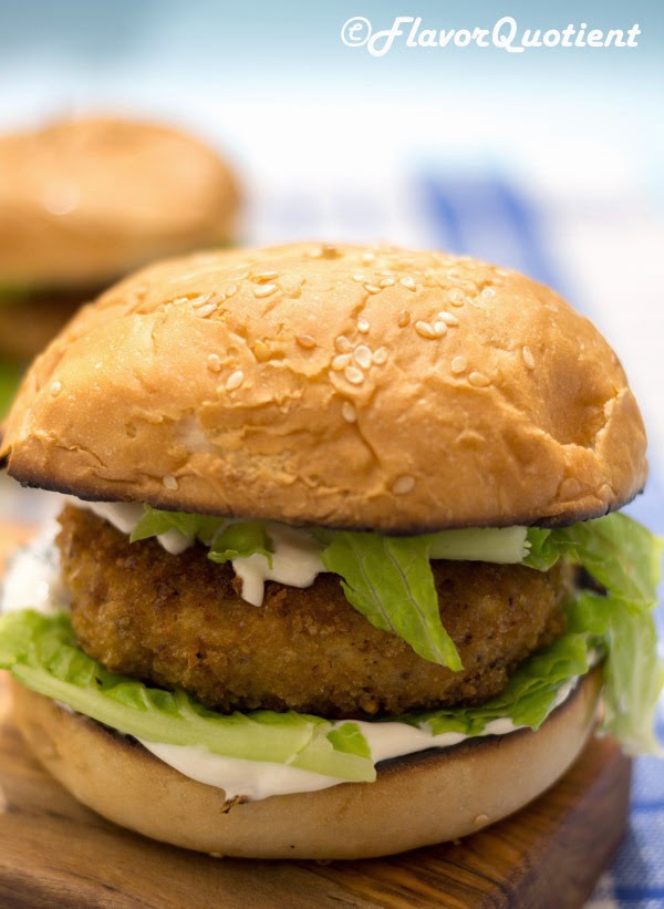 Easy Homemade Chicken Burger | Best Chicken Burger Recipe - Flavor Quotient