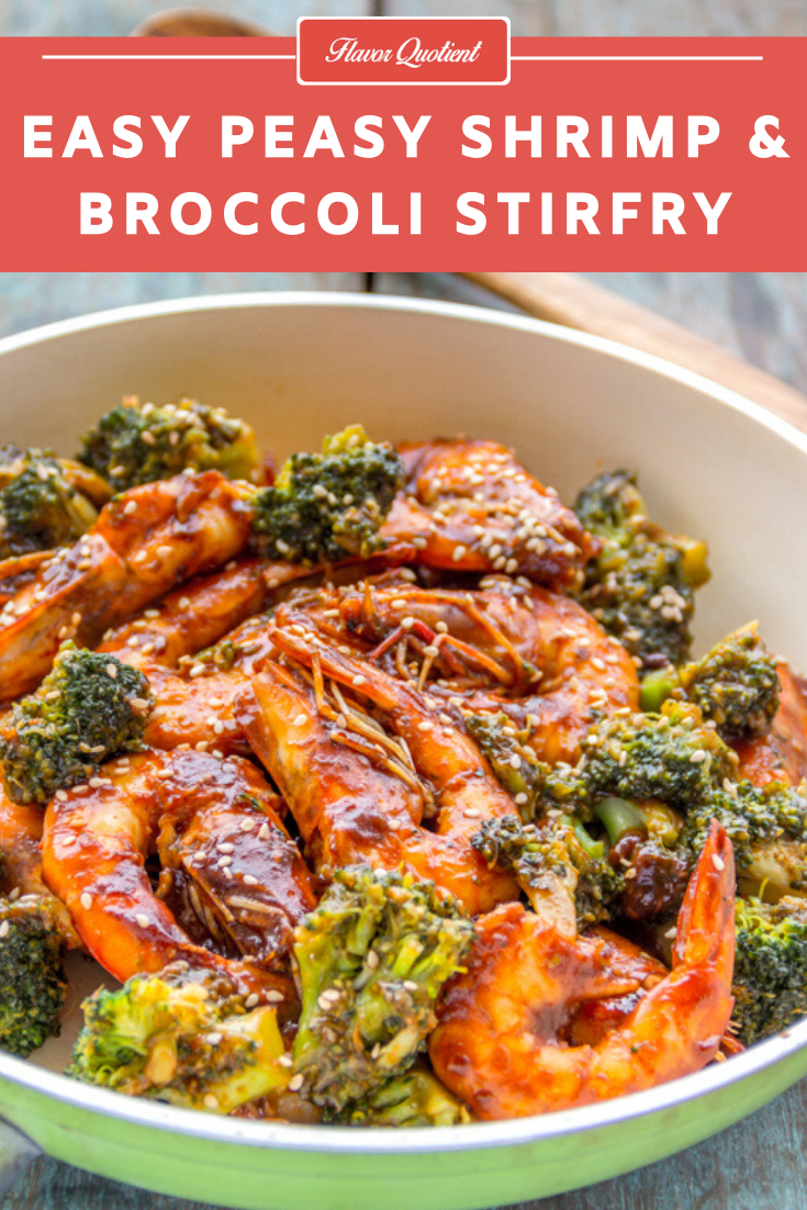 Easy Peasy Broccoli and Shrimp Stir Fry - Flavor Quotient