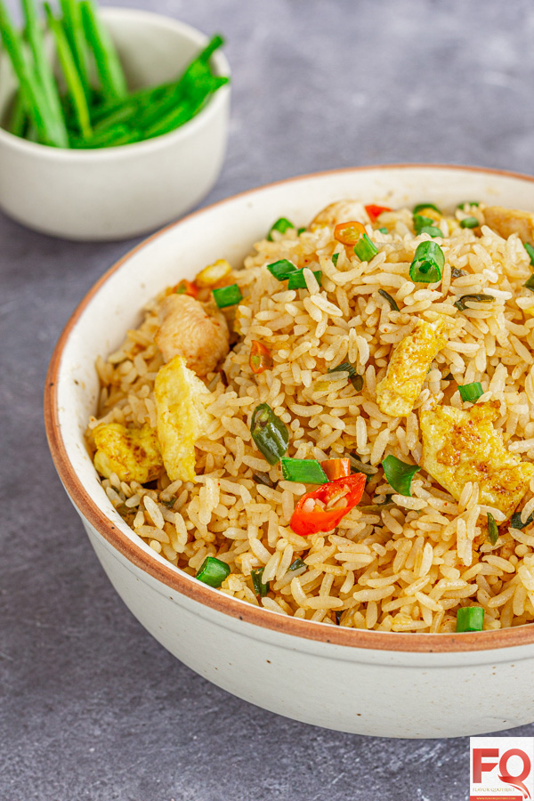 2-Chinese Egg Chicken Fried Rice
