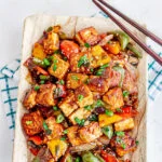 restaurant style chilli paneer