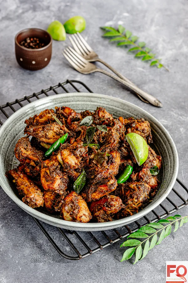 3-Pepper Chicken Fry