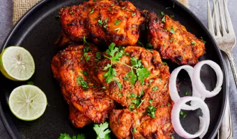 1-Tandoori Chicken thighs