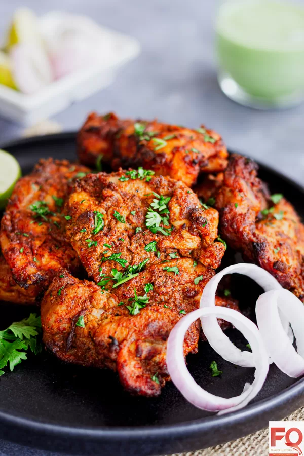 2-Tandoori Chicken thighs