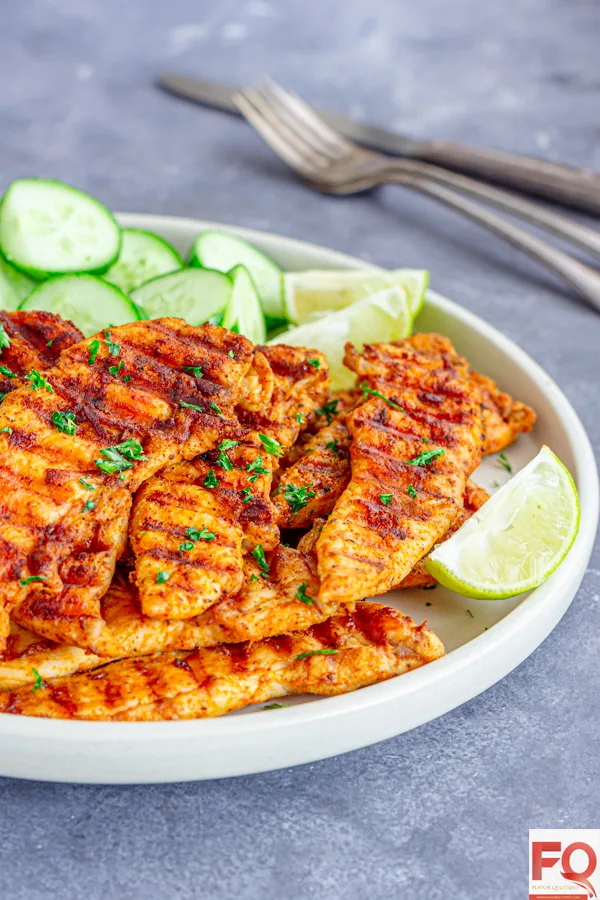 6-Grilled chicken tenders