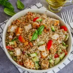 1-quinoa salad with chicken