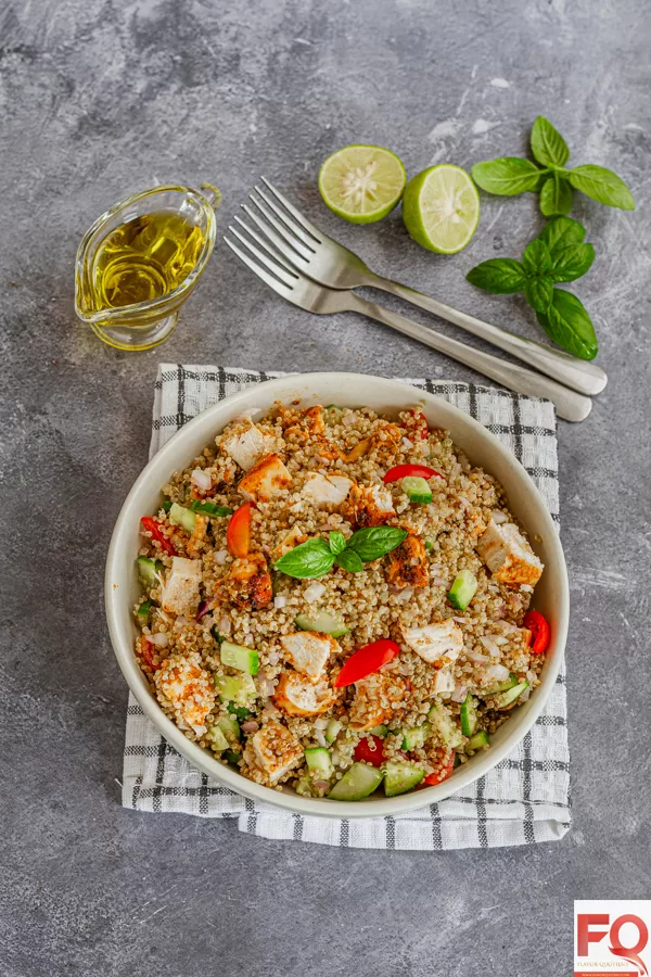 10-quinoa salad with chicken