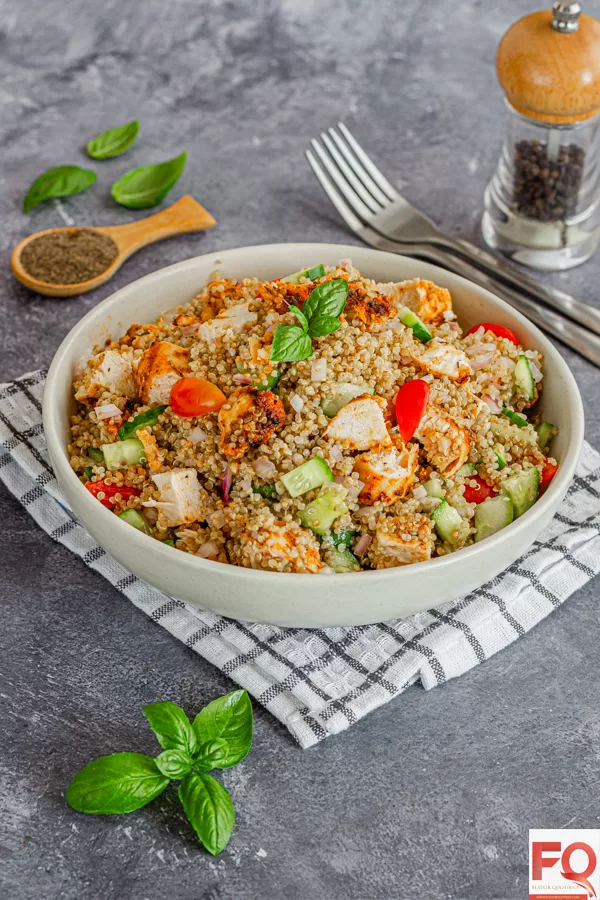11-quinoa salad with chicken