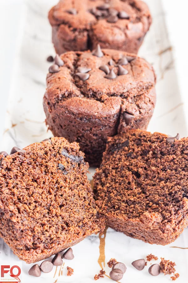 10-eggless chocolate muffins