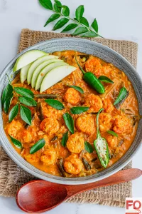 1-Raw mango prawn curry