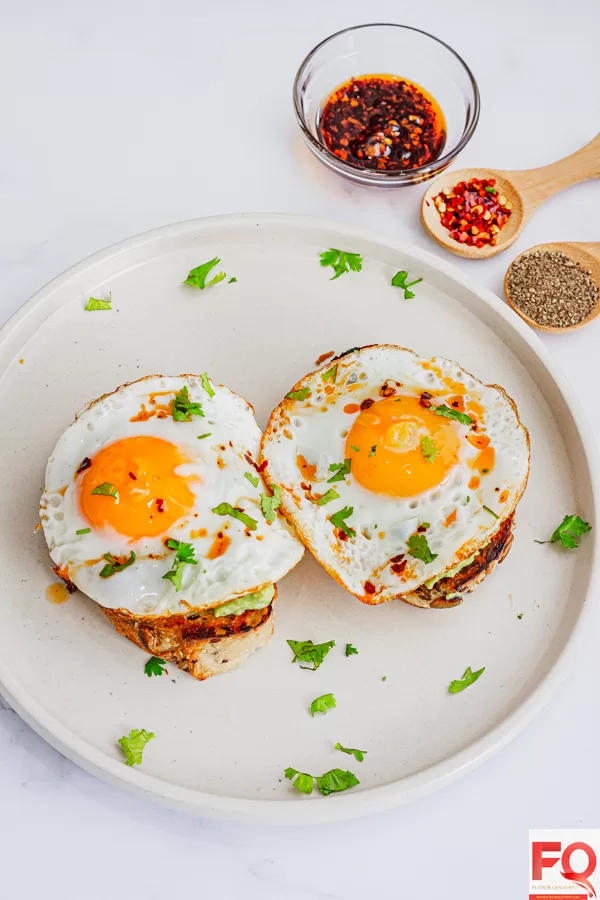 11-Avocado toast with eggs