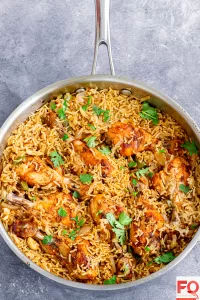 1-One Pot chicken Drumsticks and Rice