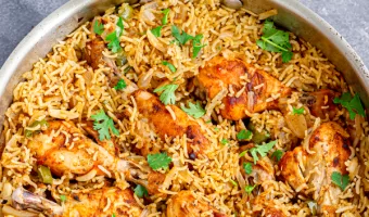 1-One Pot chicken Drumsticks and Rice