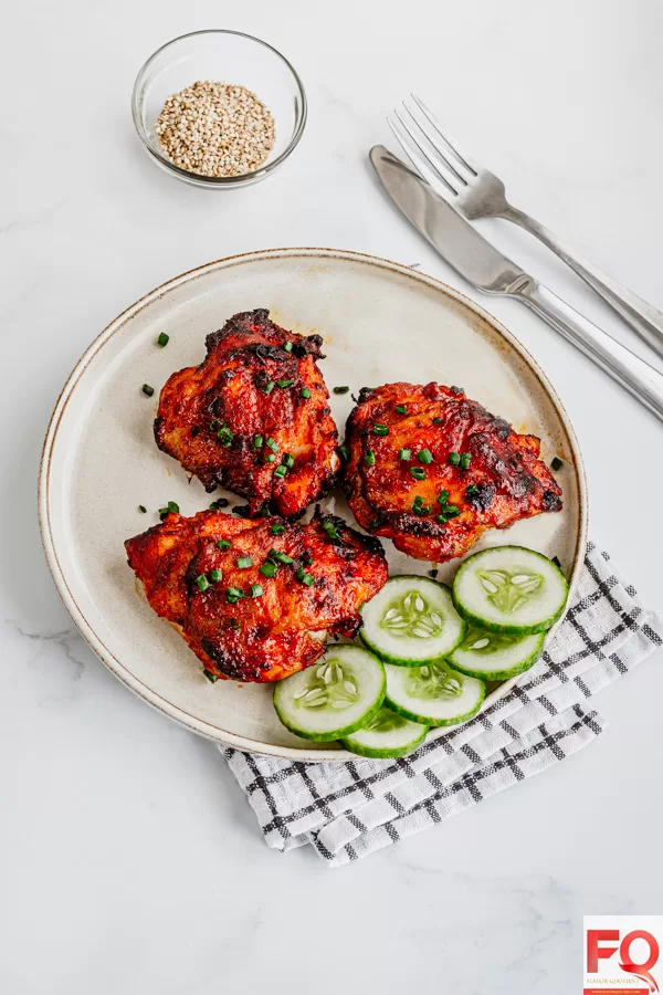 4-Gochujang chicken thighs
