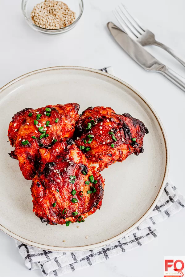 6-Gochujang chicken thighs
