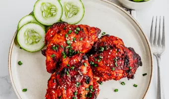 1-Gochujang chicken thighs