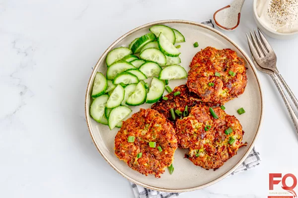 12-broccoli chicken fritters