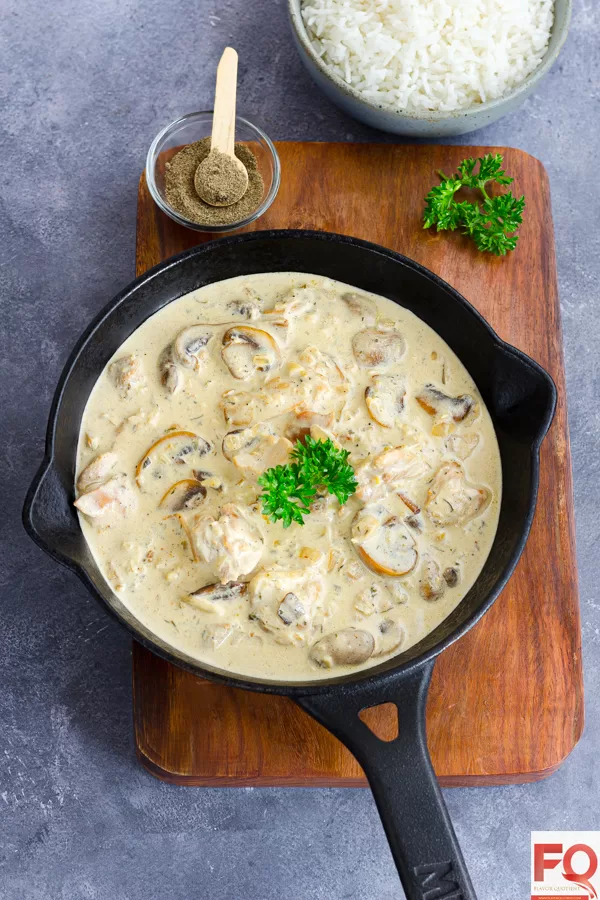 7-chicken stroganoff