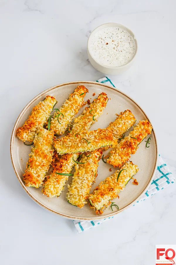 4-Air fryer zucchini fries