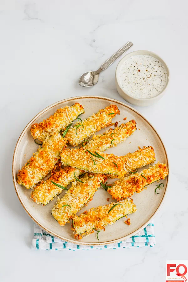 6-Air fryer zucchini fries