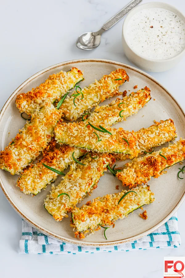 7-Air fryer zucchini fries