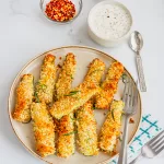 1-Air fryer zucchini fries