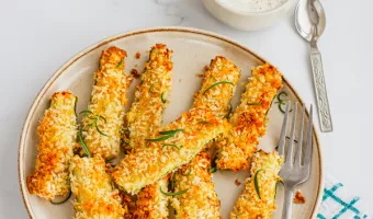 1-Air fryer zucchini fries