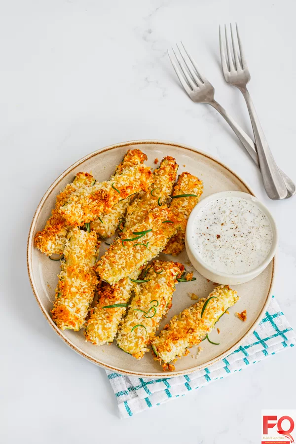 9-Air fryer zucchini fries