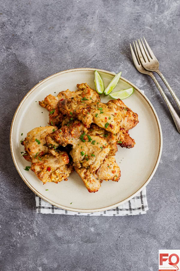 5-Garlic Parmesan Chicken thighs