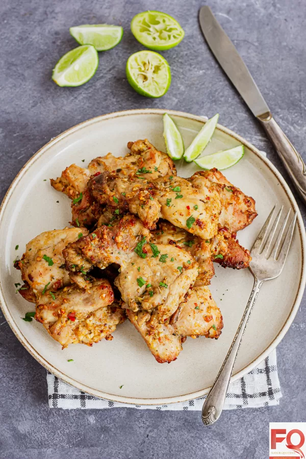 3-Garlic Parmesan Chicken thighs