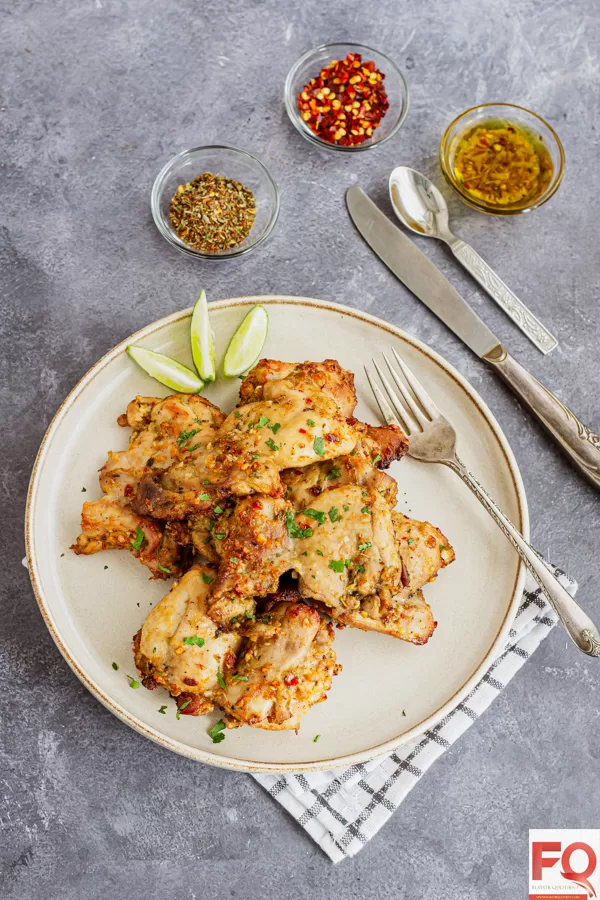 7-Garlic Parmesan Chicken thighs