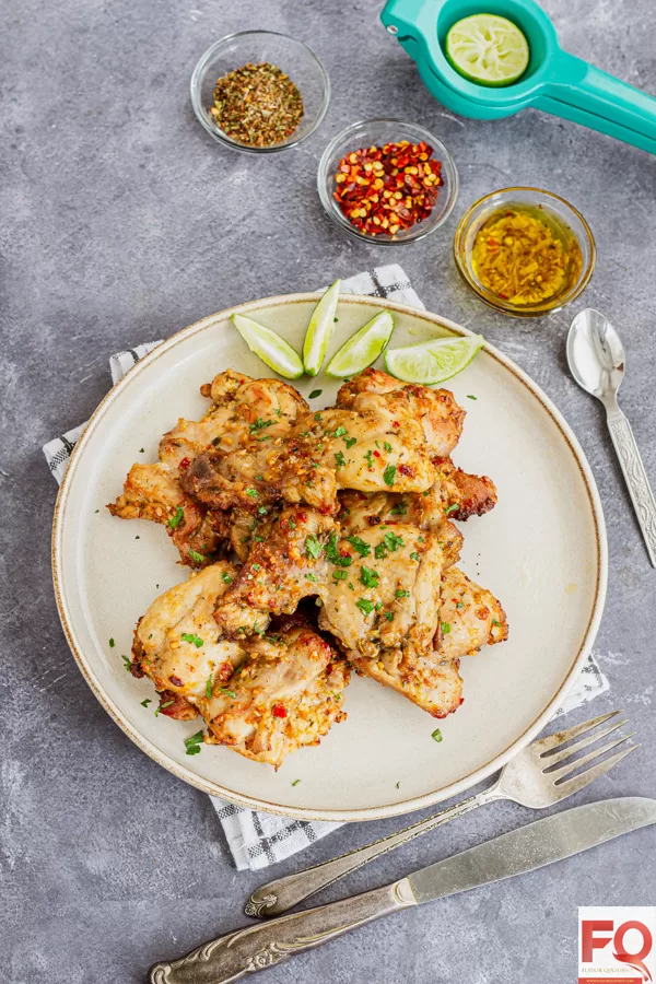 9-Garlic Parmesan Chicken thighs