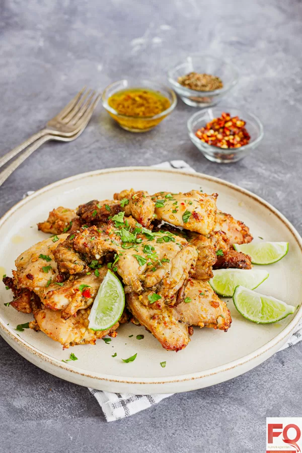 8-Garlic Parmesan Chicken thighs