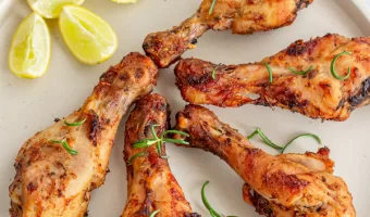 1-Oven baked chicken drumsticks