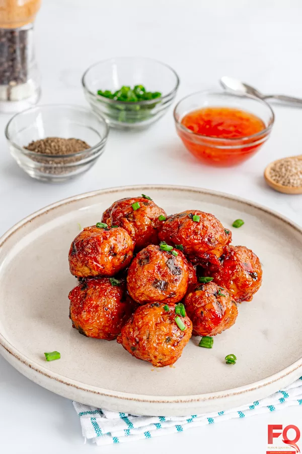 5-Sweet Chilli Chicken meatballs