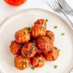 1-Sweet Chilli Chicken meatballs