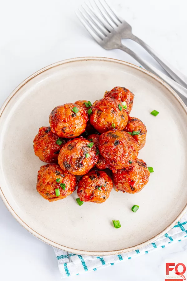 11-Sweet Chilli Chicken meatballs
