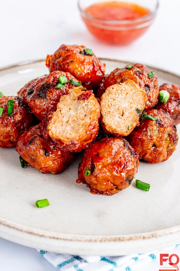 2-Sweet Chilli Chicken meatballs