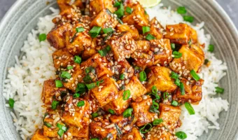 1-soy garlic tofu bites