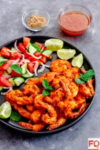 1-Air Fryer Tandoori Prawns