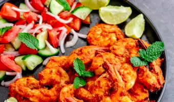 1-Air Fryer Tandoori Prawns