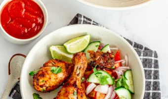 1-Grilled Dry Rub Chicken Legs