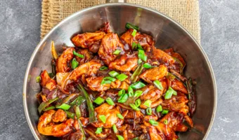 1-chicken onion stir fry