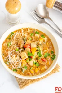 1-Vegan Tofu Noodle Soup