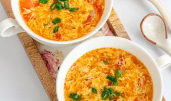 1-tomato egg drop soup