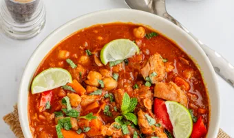 1-Moroccan chicken stew