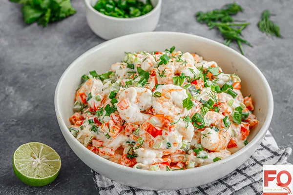 12-shrimp salad