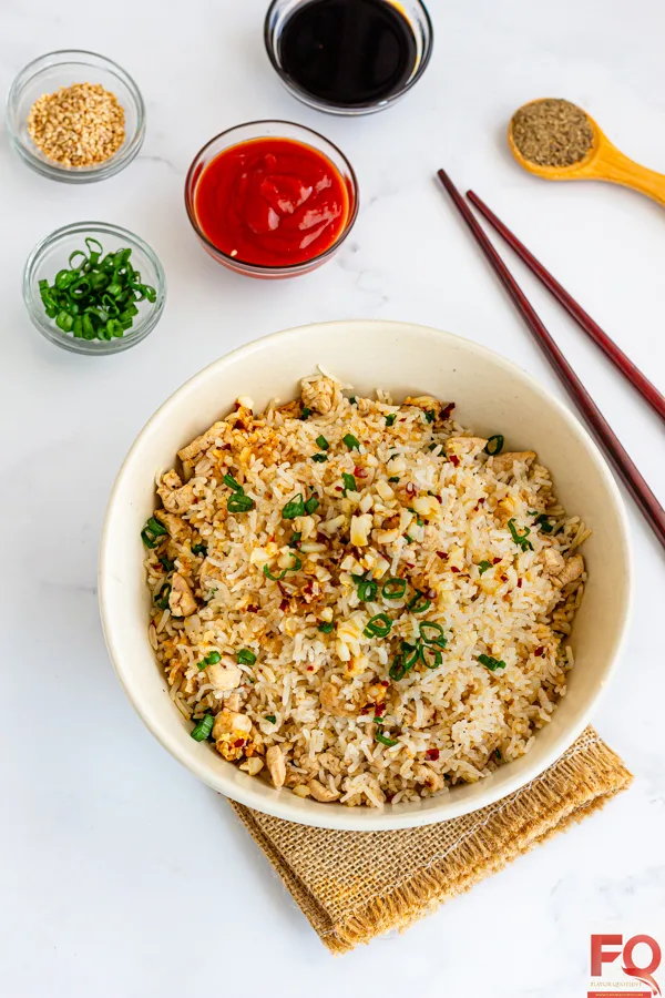 11-Chicken chilli garlic fried rice